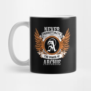 Archie Name Shirt Never Underestimate The Power Of Archie Mug